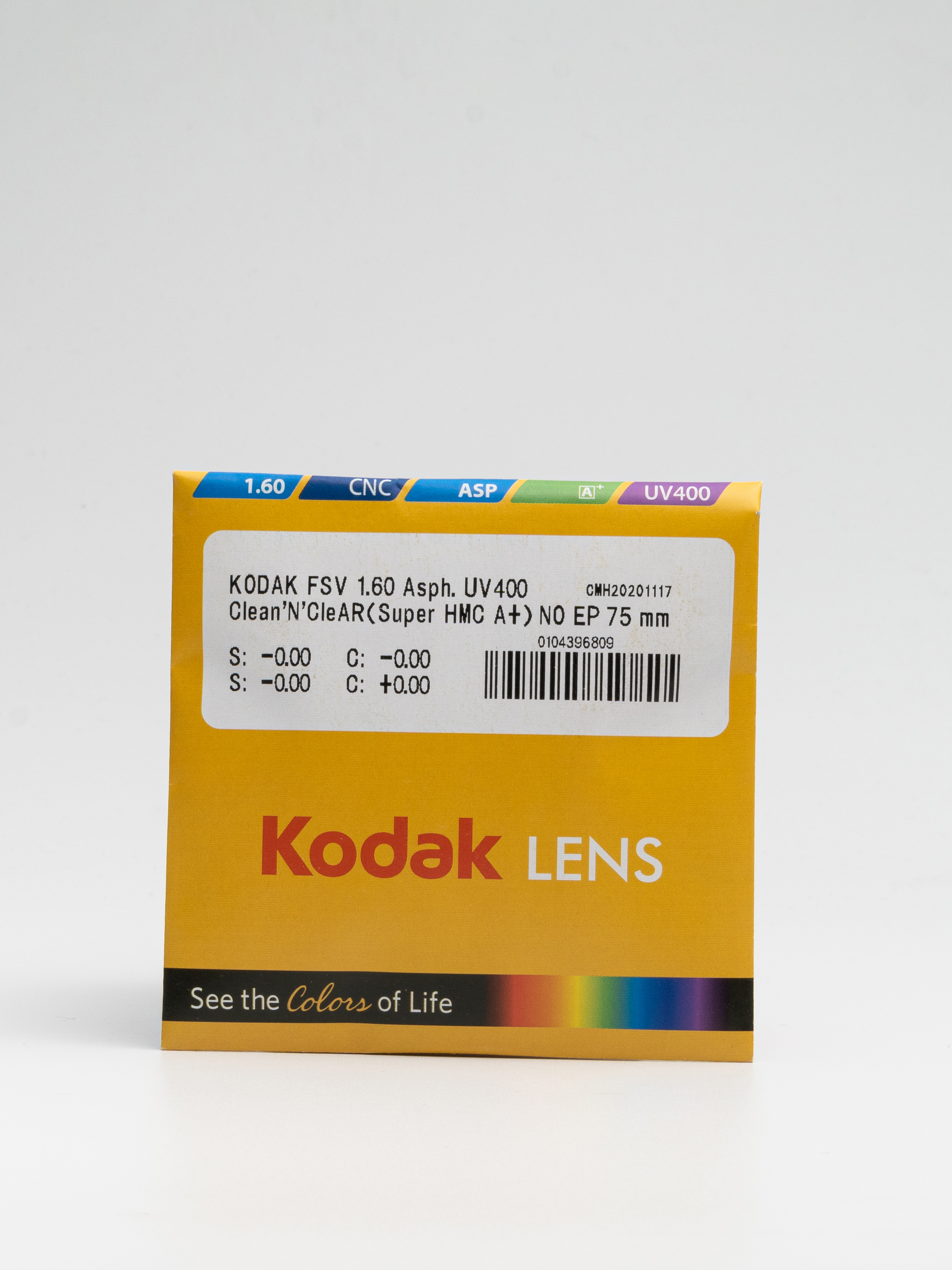 Kodak 1.60 FSV UV400 Clean&Clear
